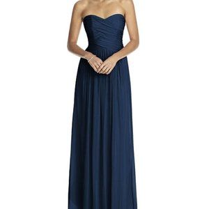 Dessy Bridesmaids Dress Navy Sz 4